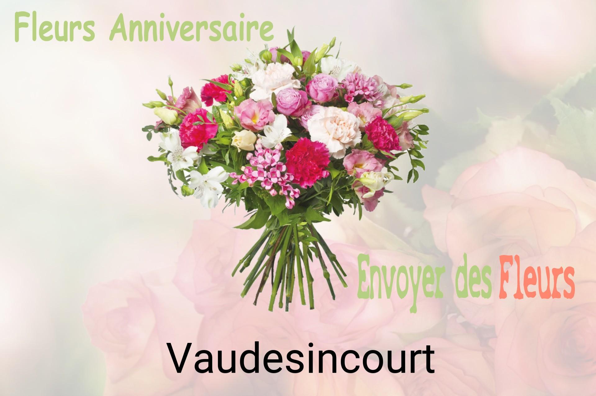 Bouquet de fleurs d’anniversaire livré à Vaudesincourt